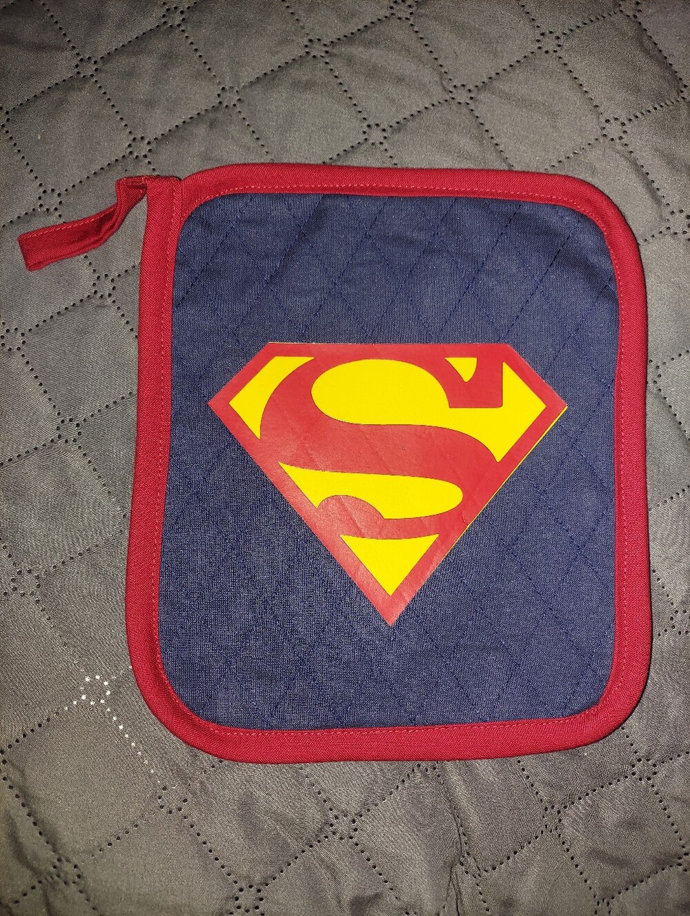 Superman Logo Potholder